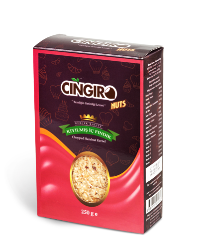 Cıngıro Kıyılmış İç Fındık 250 g
